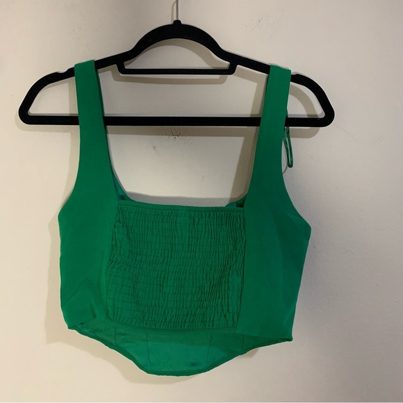 Green Women's Top - Picture 3 of 4